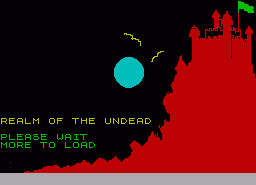 Игра Realm of the Undead (ZX Spectrum)
