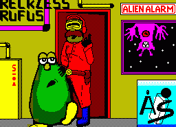 Игра Reckless Rufus (ZX Spectrum)