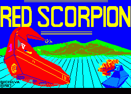 Игра Red Scorpion (ZX Spectrum)