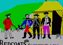 Игра Redcoats (ZX Spectrum)