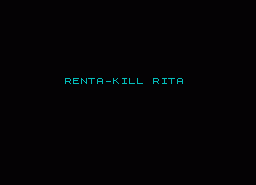 Игра Rentakill Rita (ZX Spectrum)