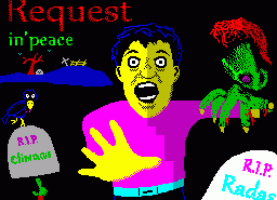 Игра Request in' Peace (ZX Spectrum)