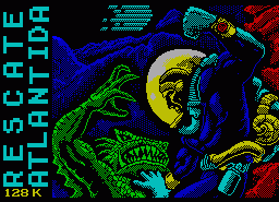 Игра Rescate Atlantida (ZX Spectrum)