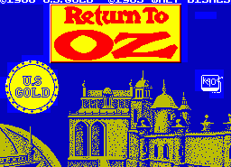Игра Return to Oz (ZX Spectrum)