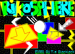 Игра Rikosphere (ZX Spectrum)