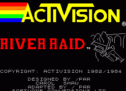Игра River Raid (ZX Spectrum)