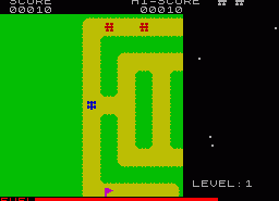 Игра Road Racers (ZX Spectrum)