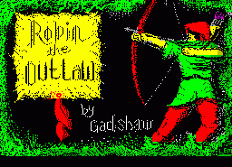 Игра Robin the Outlaw (ZX Spectrum)