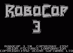 Игра RoboCop 3 (ZX Spectrum)