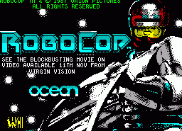Игра RoboCop (ZX Spectrum)