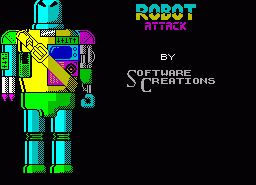 Игра Robot Attack (ZX Spectrum)