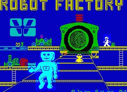 Игра Robot Factory (ZX Spectrum)