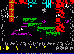 Игра Rocket Man Mike (ZX Spectrum)