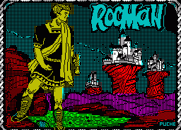 Игра Rocman (ZX Spectrum)