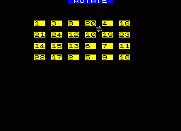 Игра Rotate (ZX Spectrum)