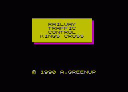 Игра RTC Kings Cross (ZX Spectrum)
