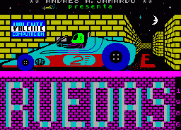 Игра Ruedas (ZX Spectrum)