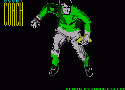 Игра Rugby Coach (ZX Spectrum)