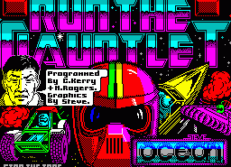 Игра Run the Gauntlet (ZX Spectrum)