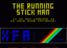 Игра Running Stick Man, The (ZX Spectrum)