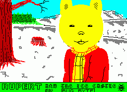 Игра Rupert and the Ice Castle (ZX Spectrum)