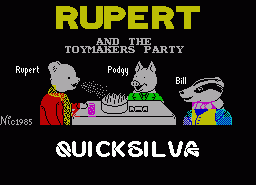 Игра Rupert and the Toymaker's Party (ZX Spectrum)