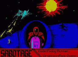 Игра Sabotage (ZX Spectrum)
