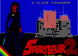 Игра Saboteur II (ZX Spectrum)
