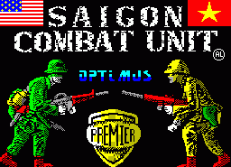Игра Saigon Combat Unit (ZX Spectrum)