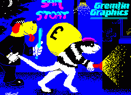 Игра Sam Stoat Safebreaker (ZX Spectrum)