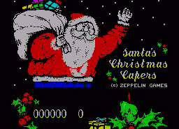 Игра Santa's Xmas Caper (ZX Spectrum)