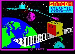 Игра Satcom (ZX Spectrum)