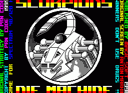 Игра Scorpions: Die Machine (ZX Spectrum)