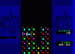 Игра Scrolly Stack (ZX Spectrum)