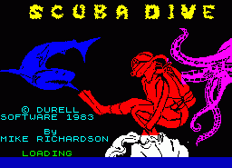 Игра Scuba Dive (ZX Spectrum)