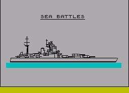 Игра Sea Battles (ZX Spectrum)