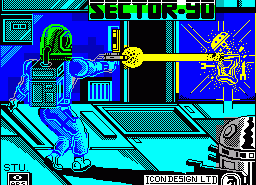 Игра Sector 90 (ZX Spectrum)