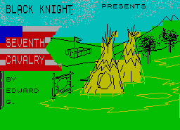 Игра Seventh Cavalry (ZX Spectrum)