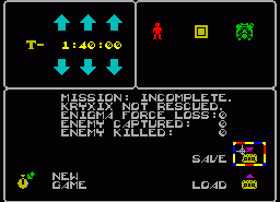 Игра Shadowfire Tuner (ZX Spectrum)