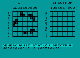 Игра Ships (ZX Spectrum)