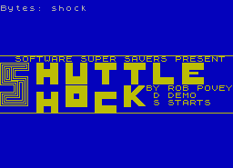 Игра Shuttle Shock (ZX Spectrum)
