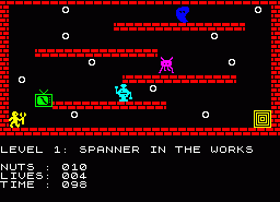 Игра Sid Spanners (ZX Spectrum)