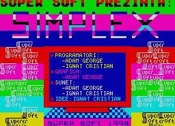Игра Simplex (ZX Spectrum)