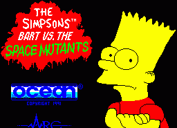 Игра Simpsons: Bart vs. the Space Mutants, The (ZX Spectrum)