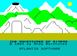 Игра Sinbad (ZX Spectrum)