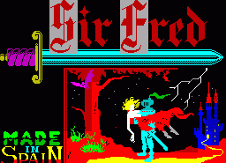 Игра Sir Fred (ZX Spectrum)