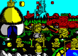 Игра Sirwood (ZX Spectrum)