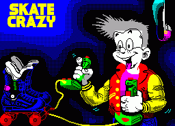 Игра Skate Crazy (ZX Spectrum)