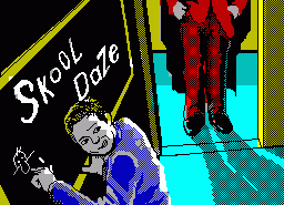Игра Skool Daze (ZX Spectrum)