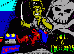 Игра Skull & Crossbones (ZX Spectrum)